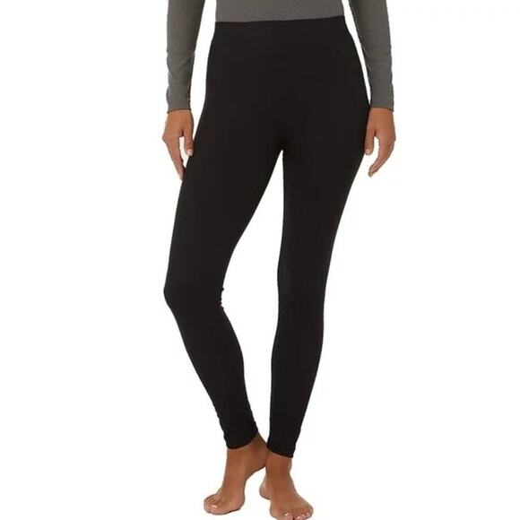 *32 Degrees Women's Midweight Rib Leggings with pockets - XXL - Picture 1 of 2